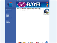 Tablet Screenshot of bayel.ro